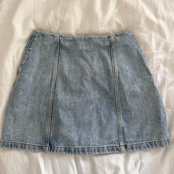 Aritzia Wilfred Free Denim Skirt - Picture 3 of 4